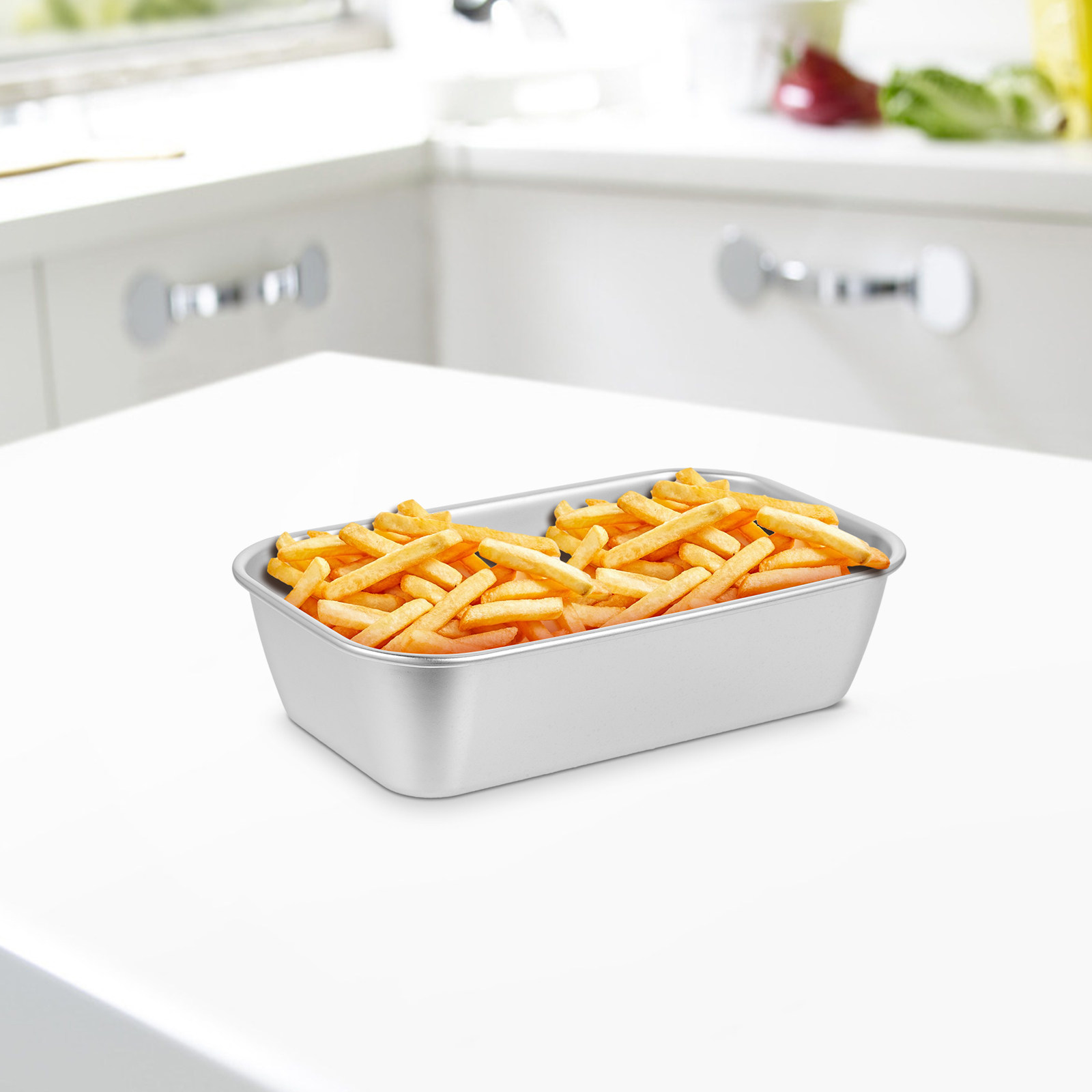 Quality Food Snacks - High Quality Stainless Steel Square Food