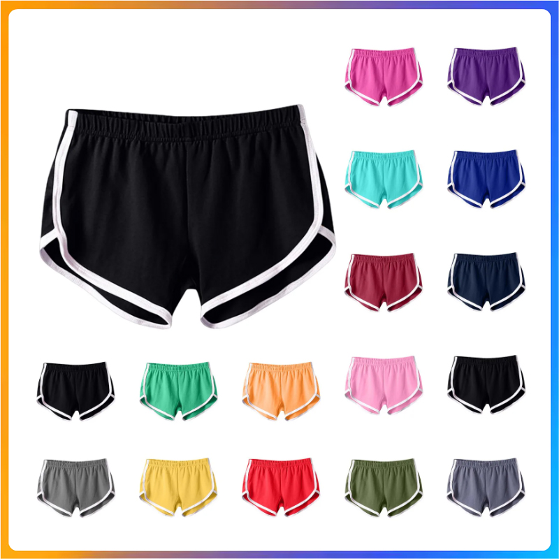 Food Snacks To Eat - Women's Cotton Shorts Vintage Dolphin Short