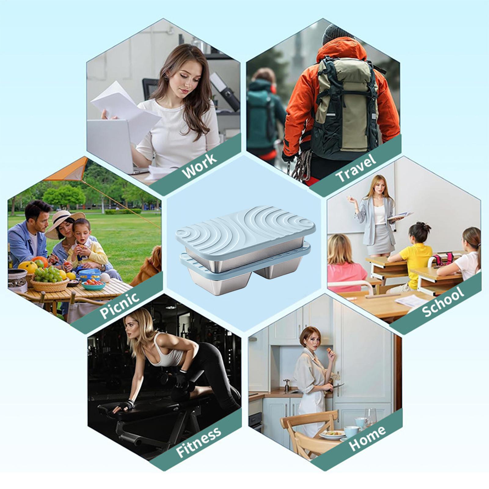 Stainless Steel Snack Containe - đánh giá và giá Food Prep Snacks