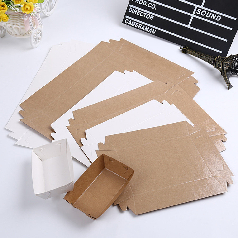30Pcs Boat Shaped Disposable P - đánh giá và giá Food Snacks Box
