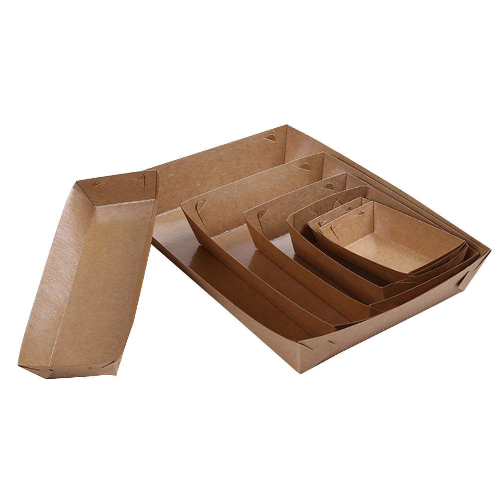 30Pcs Boat Shaped Disposable P - đánh giá và giá Food Snacks Box