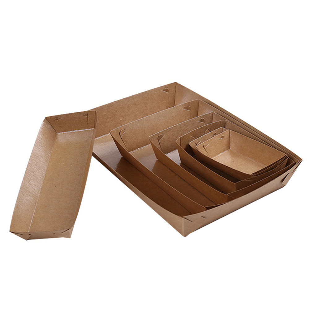 30Pcs Boat Shaped Disposable P - đánh giá và giá Food Snacks Box