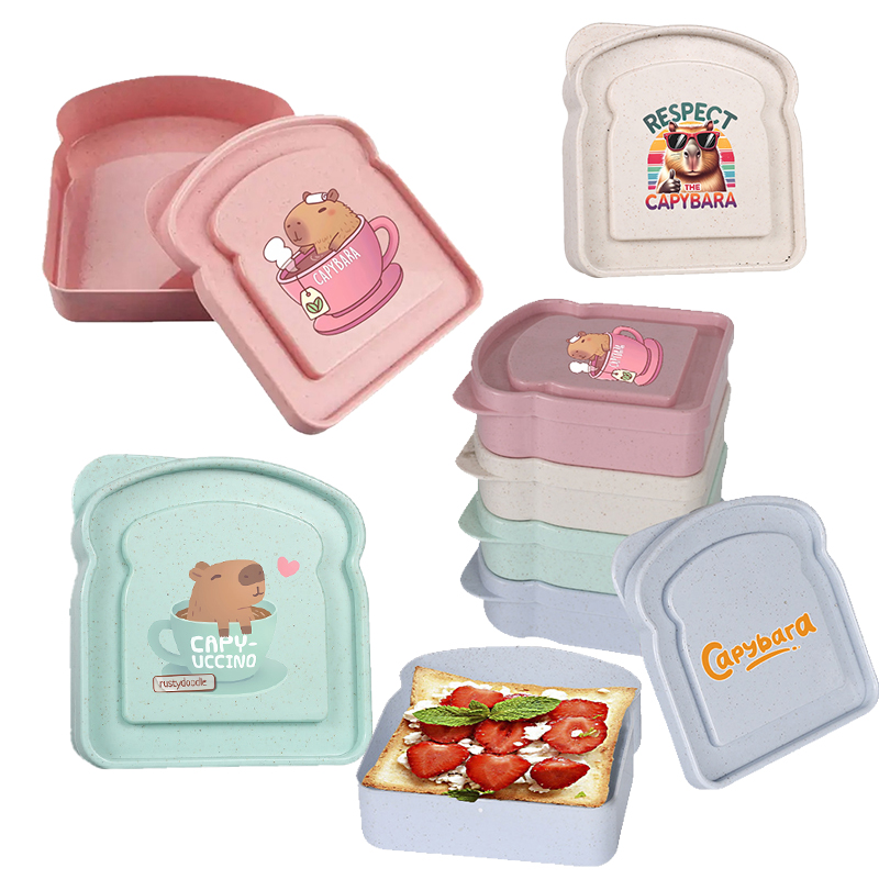 Capybara Sandwich Food Storage - đánh giá và giá Food Snacks Box