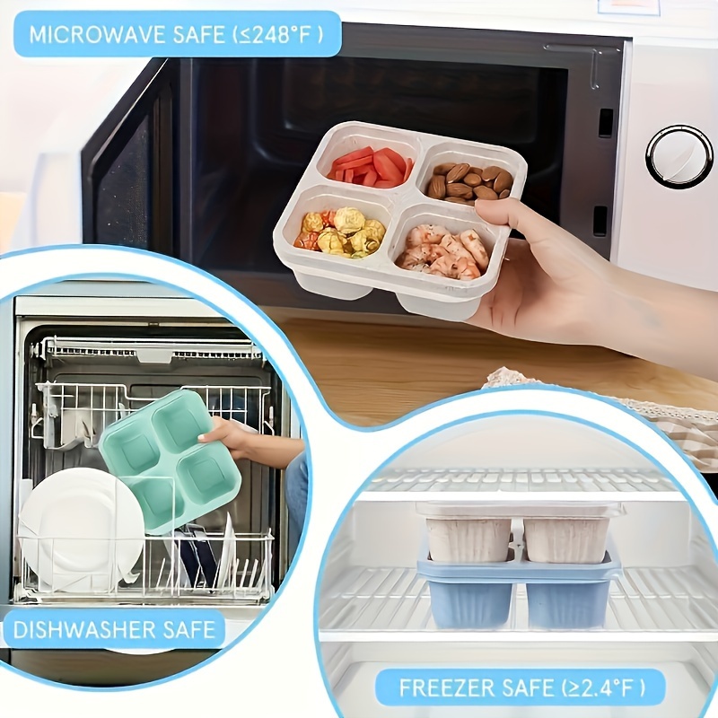 Set of 2 Reusable Plastic Snac - đánh giá và giá Food Prep Snacks