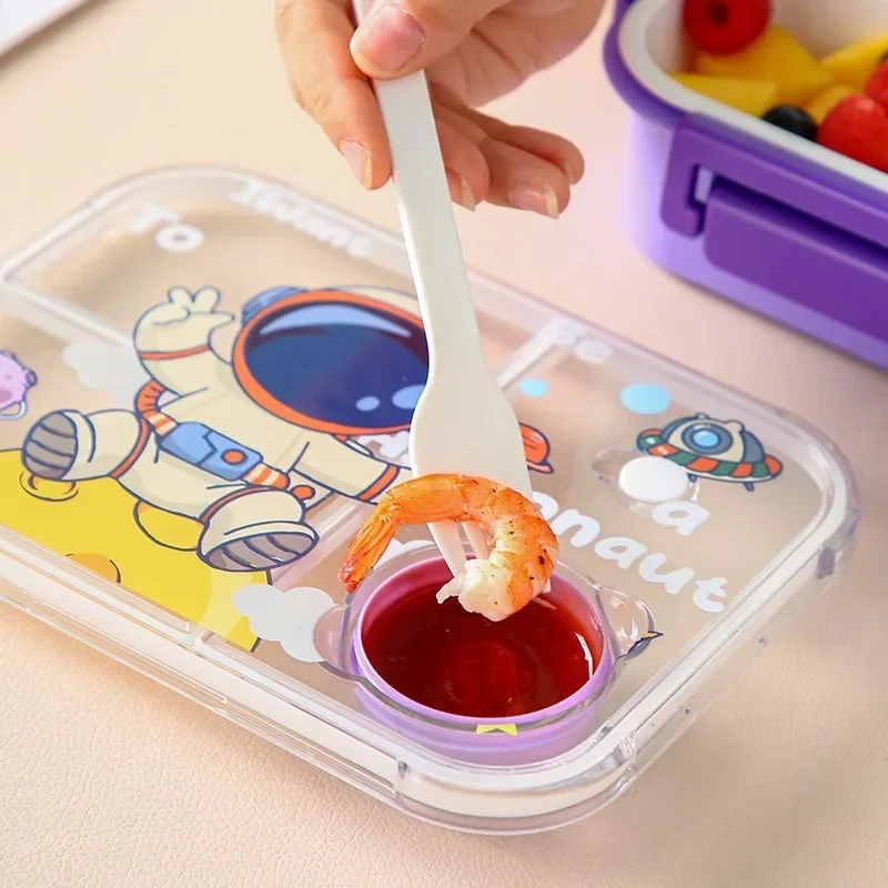 Unicorn Cartoon Bento Lunch Bo - đánh giá và giá Food Prep Snacks