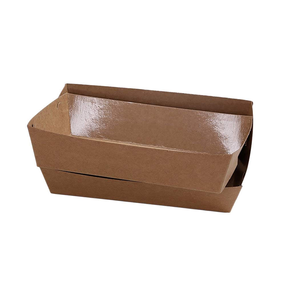 Disposable Kraft Paper Food Tr - đánh giá và giá Food Snacks Box
