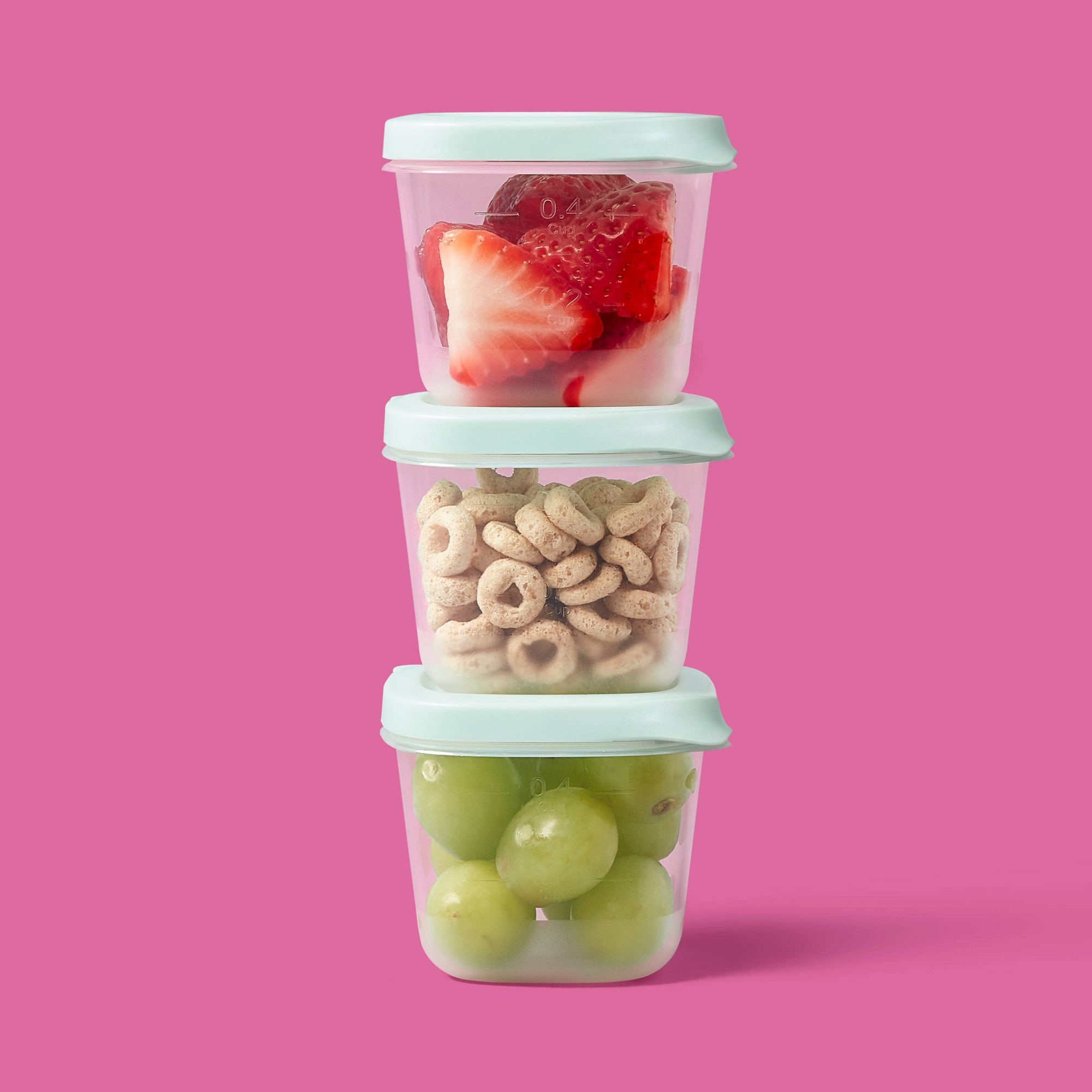 4ct Mini Square Half Cup Food  - đánh giá và giá Food Prep Snacks