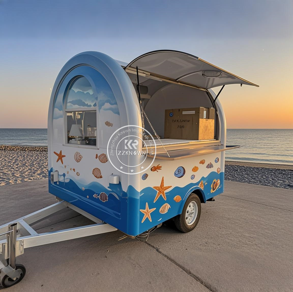 Consession Food Trailer Cart M - đánh giá và giá Food Snacks Catering