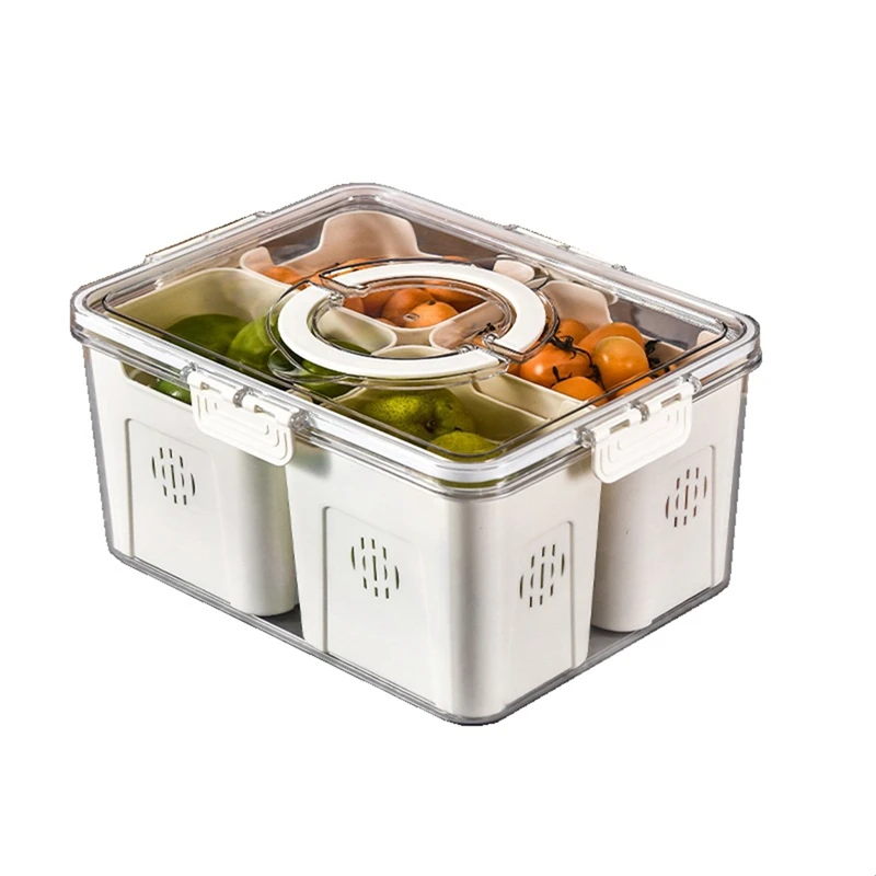Fruit Tray for Large Picnic Re - đánh giá và giá Food Snacks Box