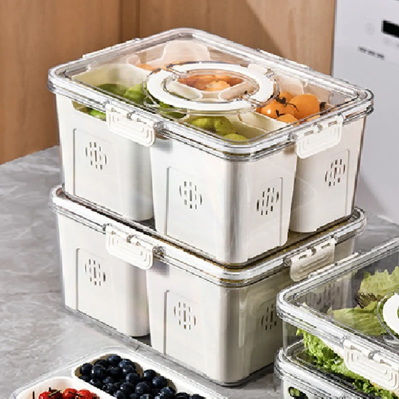 Fruit Tray for Large Picnic Re - đánh giá và giá Food Snacks Box