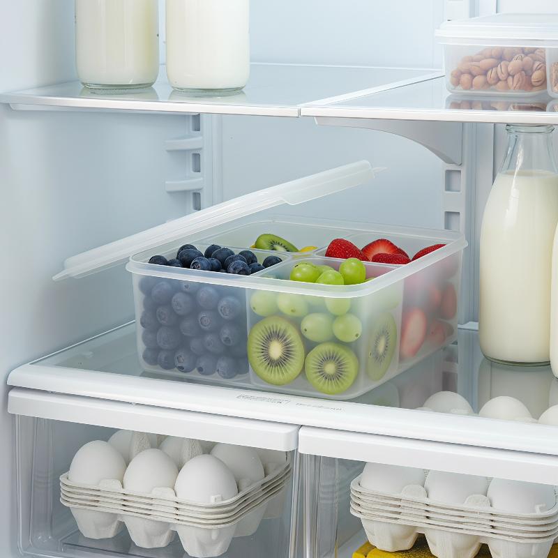 4 In 1 Refrigerator Crisper Bo - đánh giá và giá Food Prep Snacks