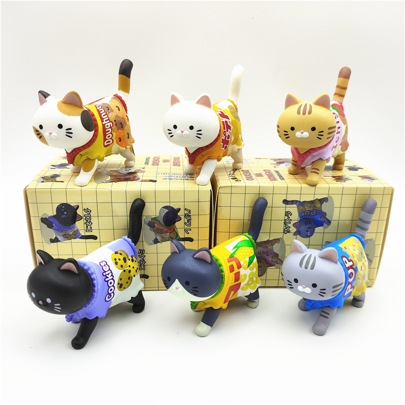 Cute Cat Blind Box Wearing Can - đánh giá và giá Food Snacks Box