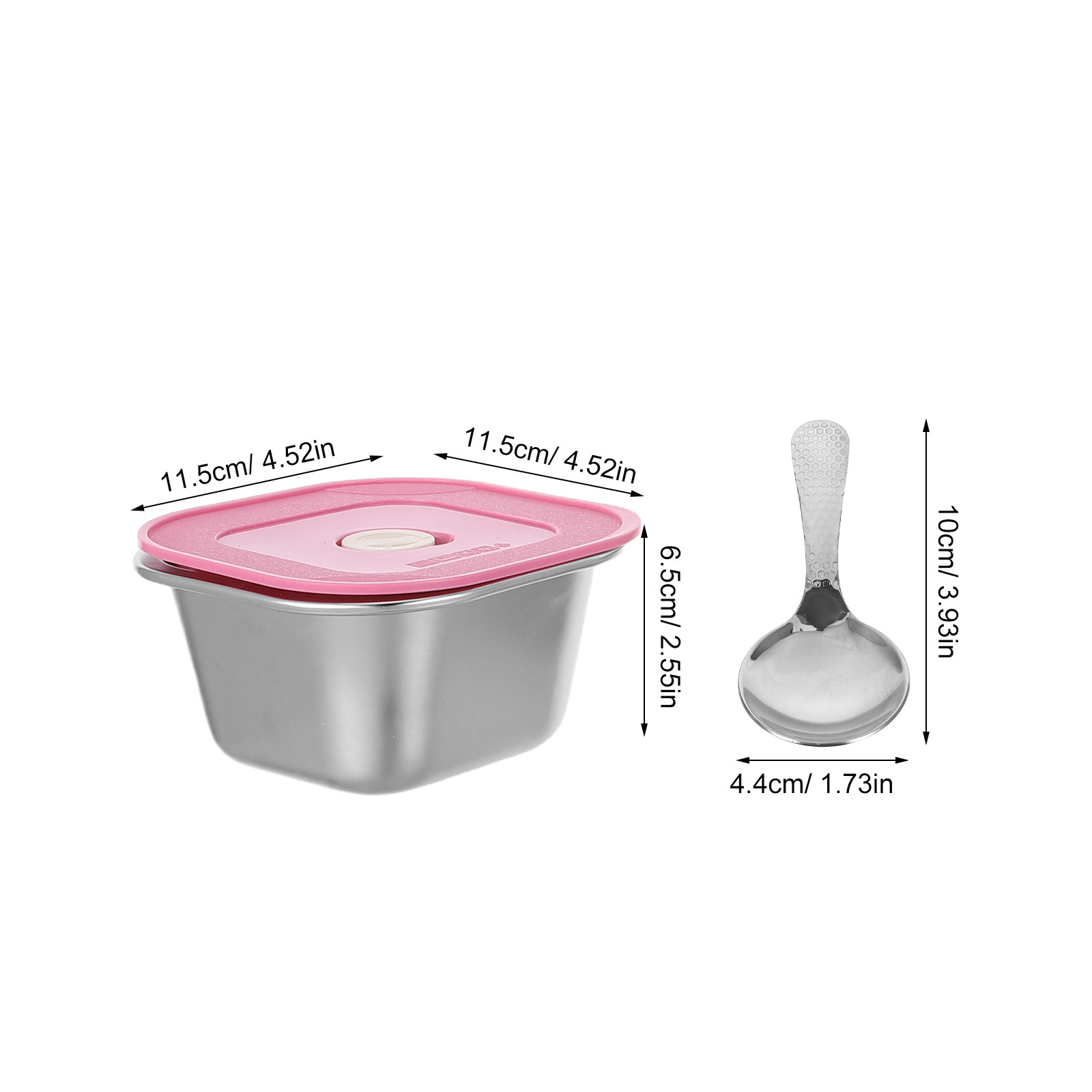 3Pcs Stainless Steel Snack Con - đánh giá và giá Food Prep Snacks