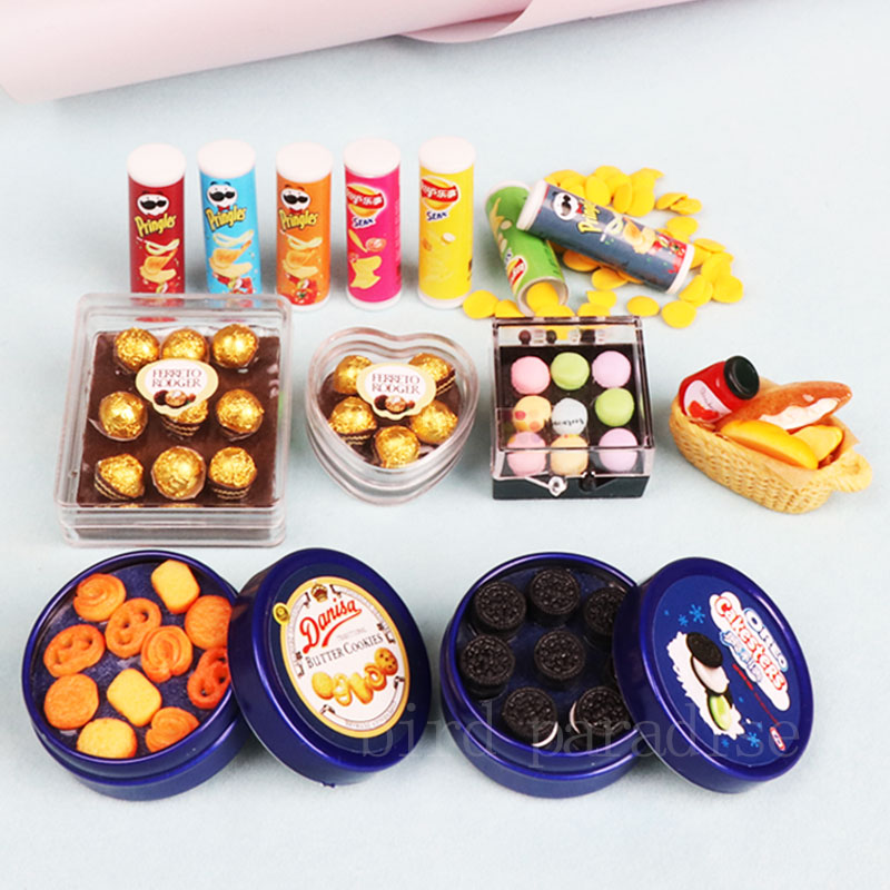 1/6 Miniatrue Búp Bê Thực Phẩm - đánh giá và giá Food Sweet Snacks