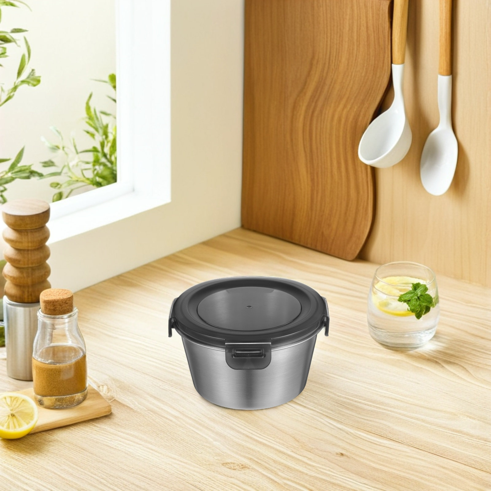 Stainless Steel Airtight Food  - đánh giá và giá Food Prep Snacks