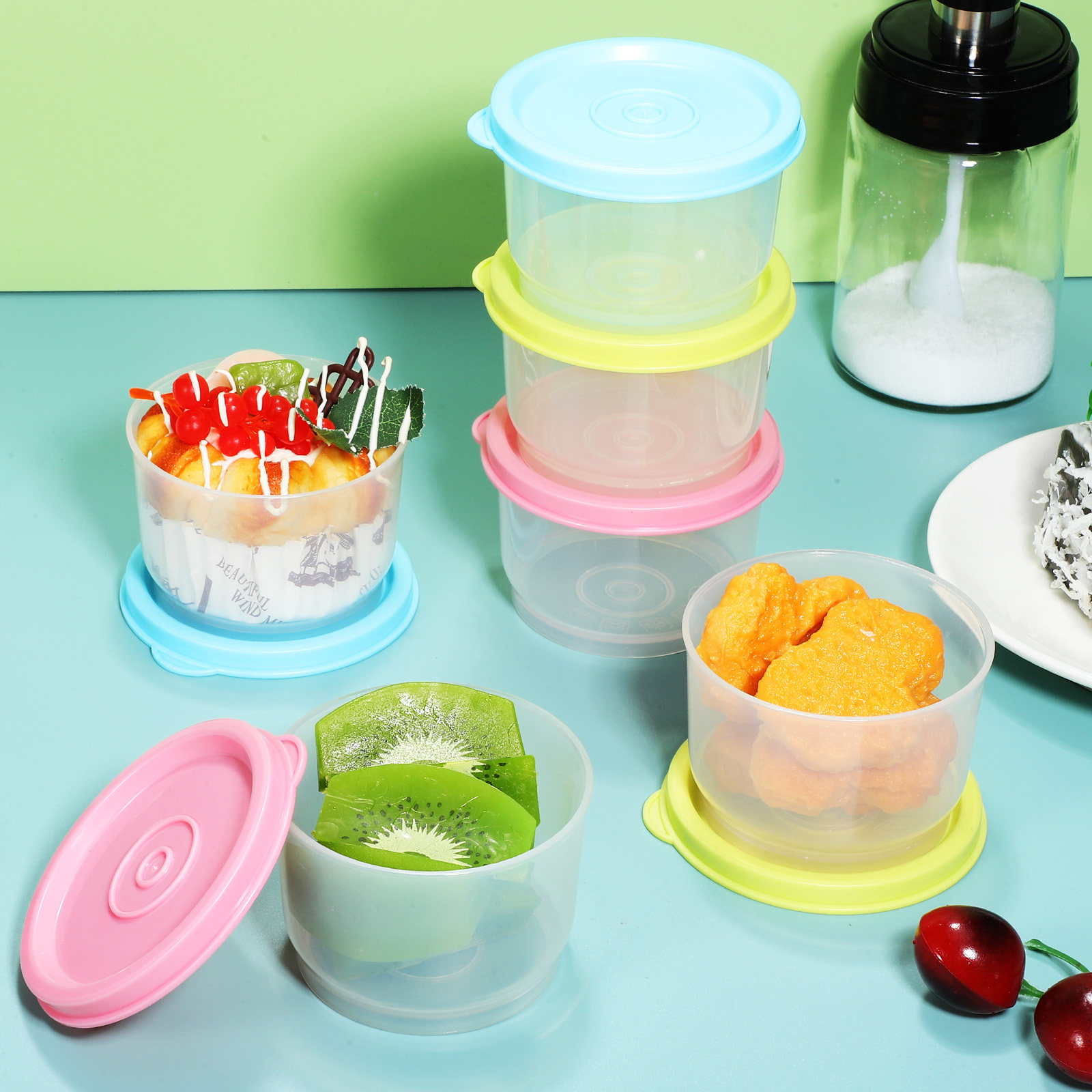 6Pcs Food Containers 160Ml Reu - đánh giá và giá Food Prep Snacks
