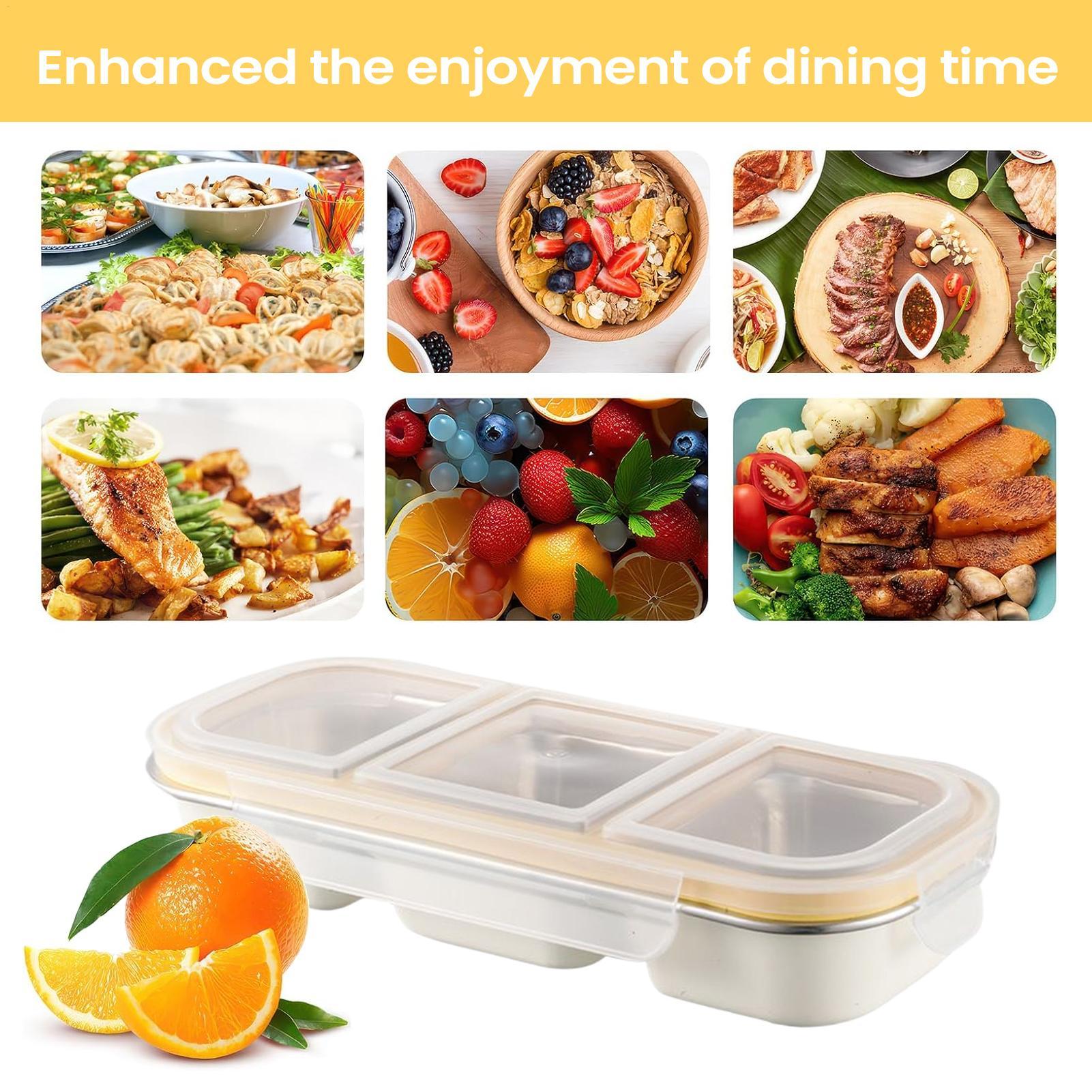 Stainless Steel Snack Box Spil - đánh giá và giá Food Prep Snacks
