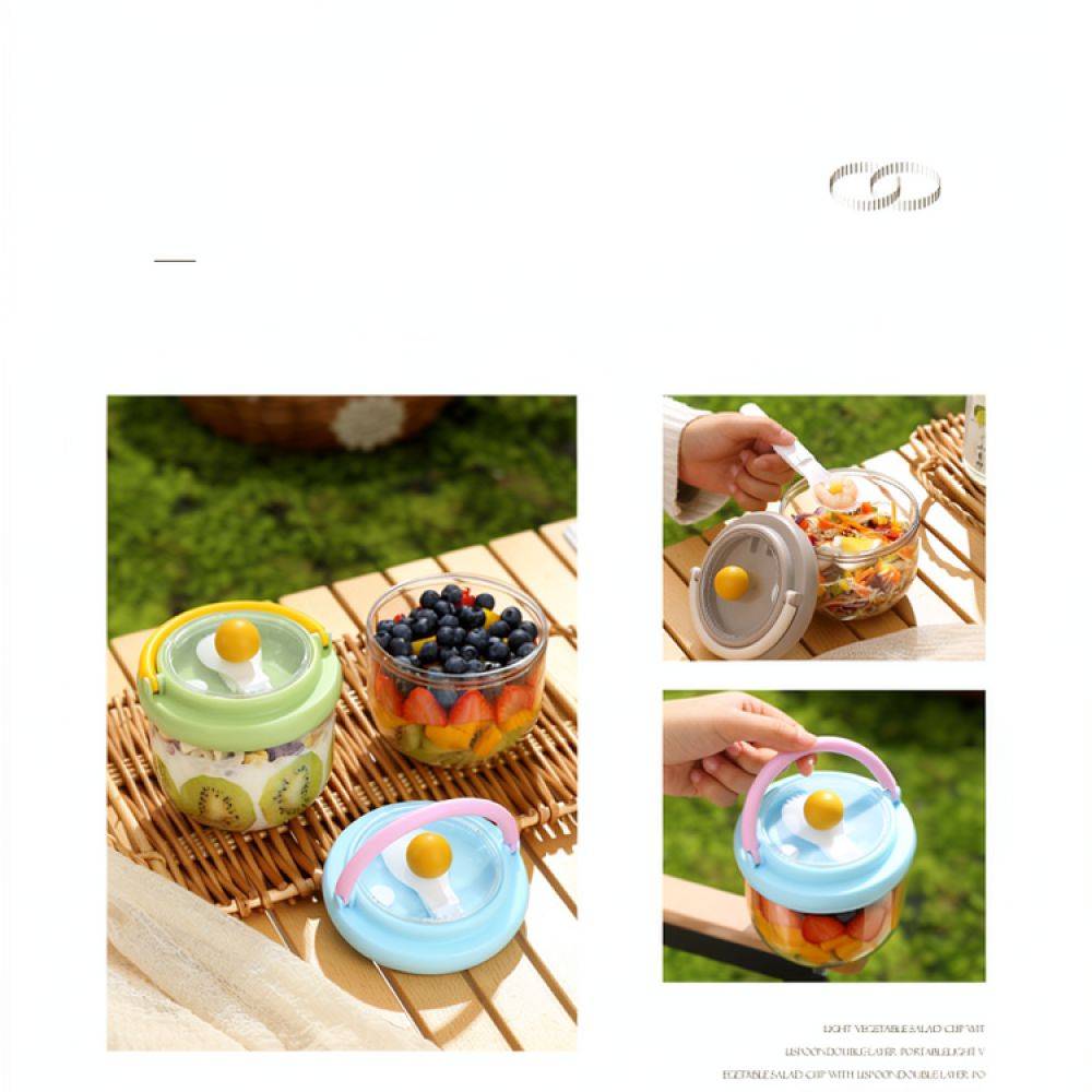 Ins Style Portable Salad Conta - đánh giá và giá Food Prep Snacks