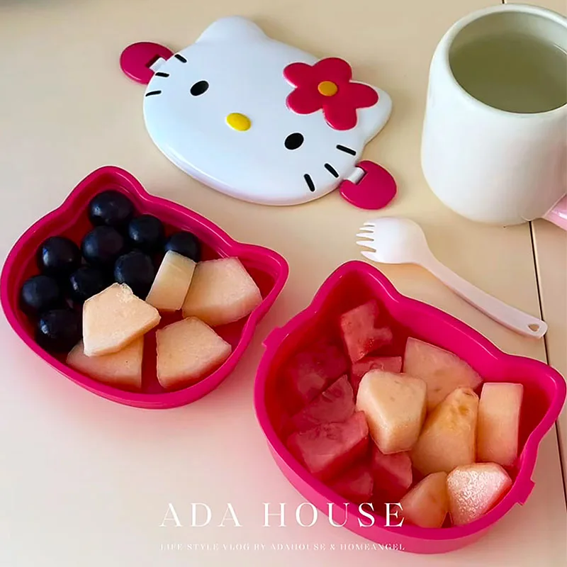 Cute Hello Kitty Shaped Lunch  - đánh giá và giá Food Snacks To Eat