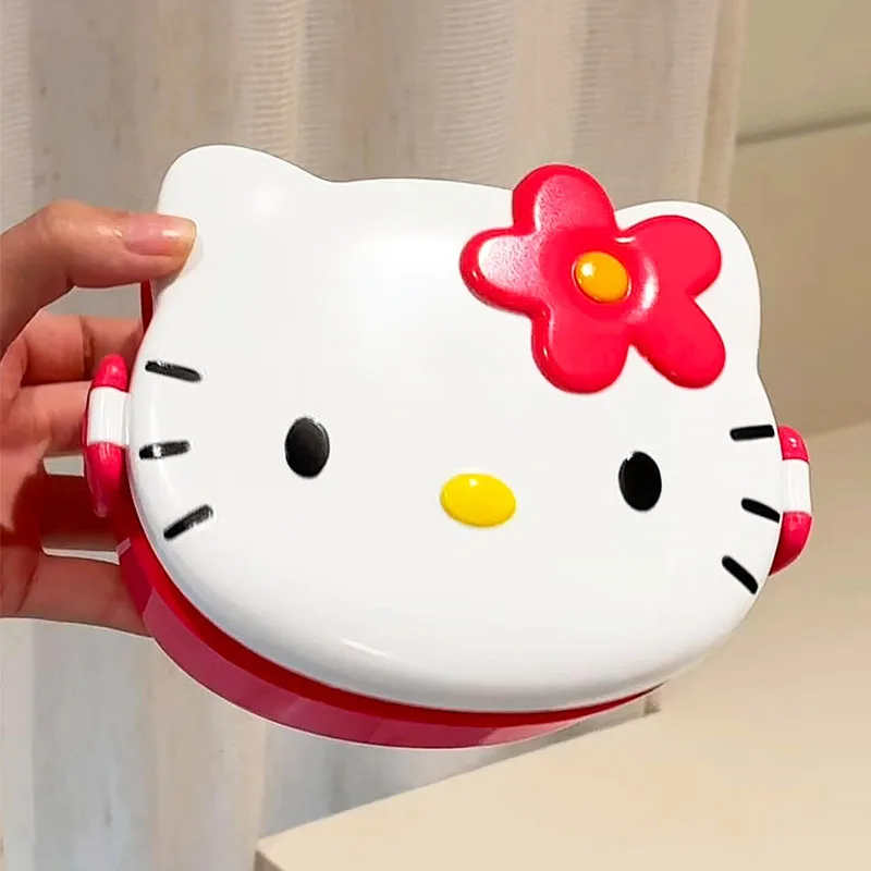 Cute Hello Kitty Shaped Lunch  - đánh giá và giá Food Snacks To Eat