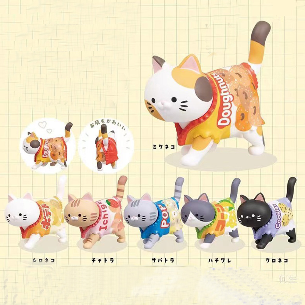 Cat Themed Blind Box Candy Pac - đánh giá và giá Food Snacks Box