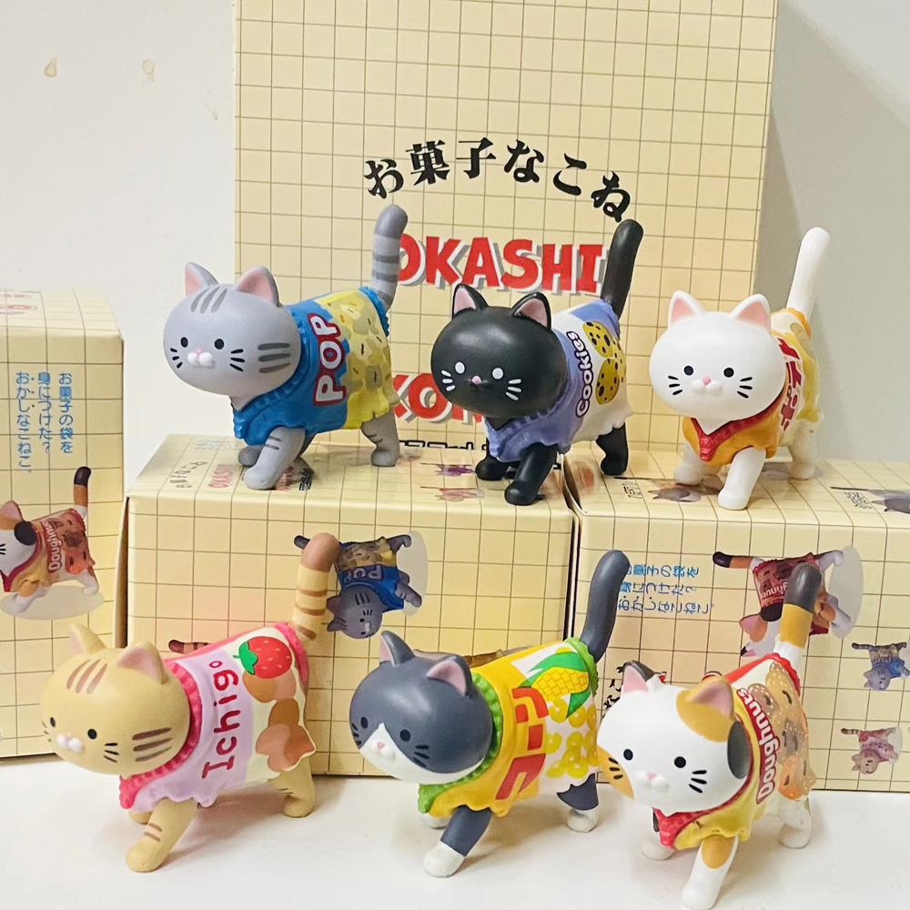 Cat Themed Blind Box Candy Pac - đánh giá và giá Food Snacks Box