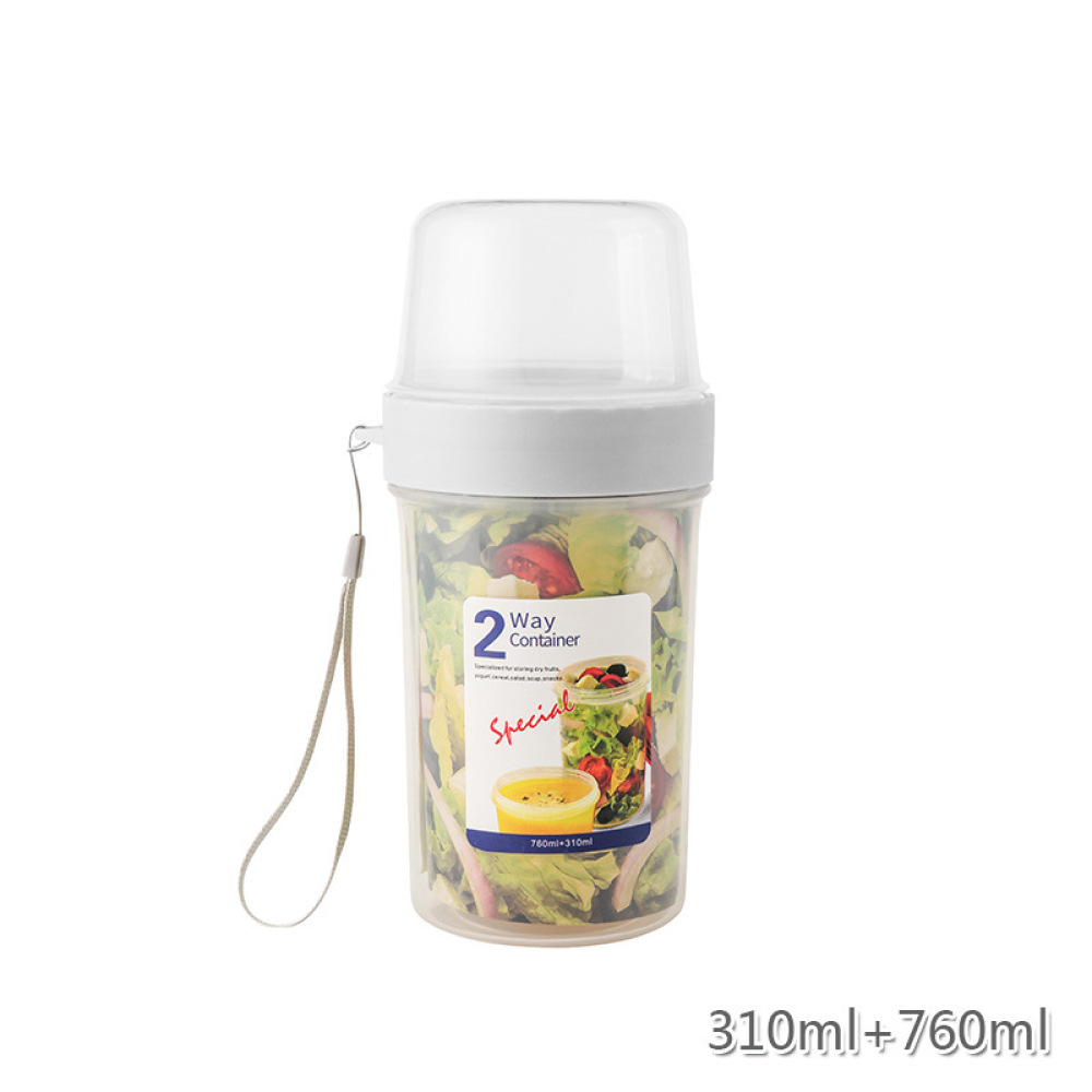 Double Layer Leakproof Food Ca - đánh giá và giá Food Prep Snacks