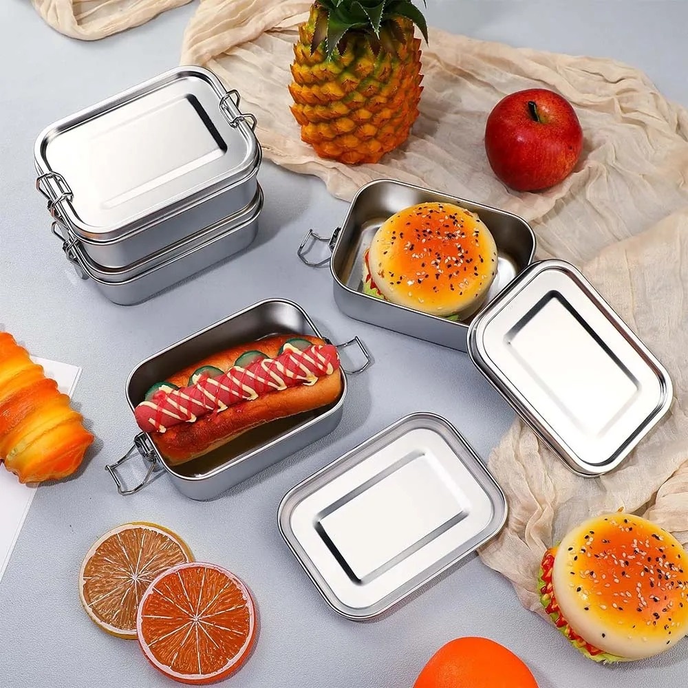 Stainless Steel Bento Box Meta - đánh giá và giá Snacks Food In Us